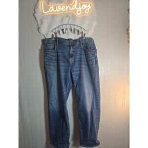 Old Navy Big & Tall Mens loose fit straight leg denim pant size 42 X 32 Casual